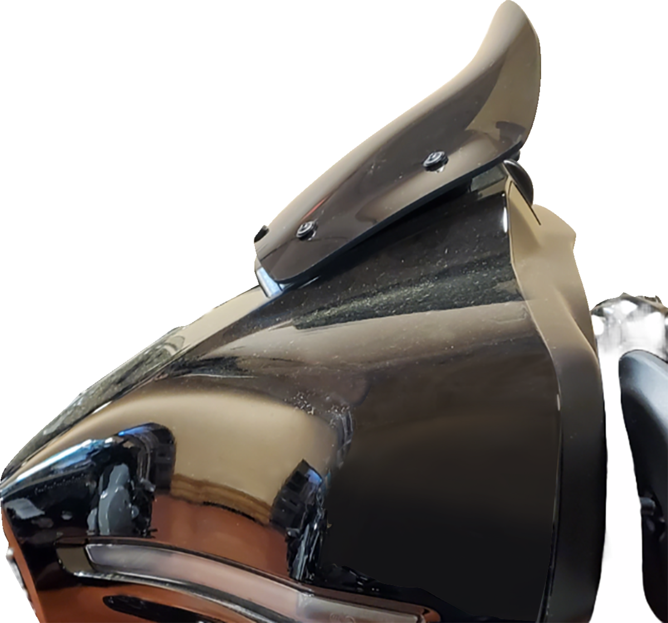 Wind Vest 10.5" Dark Smoke Fairing Windshield fits 2023-2025 Harley Street Glide