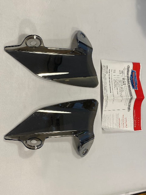 Kuryakyn Pair Reflective Tint Motorcycle Saddle Shields 1997-2007 Harley Touring