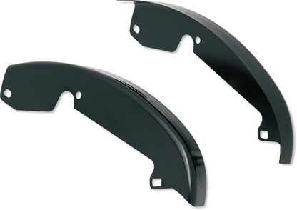 Klock Werks Black Upper Saddlebag Filler Panels fits 2006-2008 Harley Touring