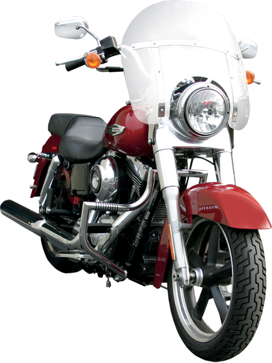 Lindby Chrome 1 1/4" Front Highway Bar fits 2012-2016 Harley Dyna FLD Switchback