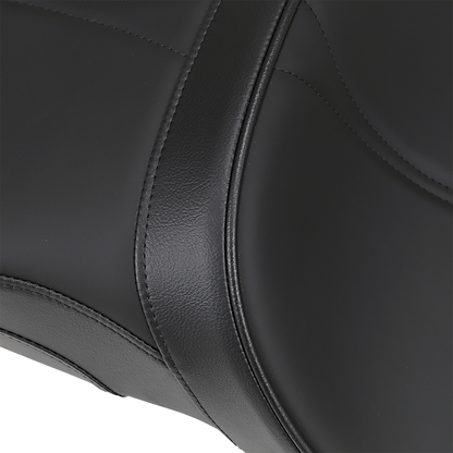 Drag Specialties Low Profile Seat w/ Passenger Backrest 2006-2017 Victory Hammer