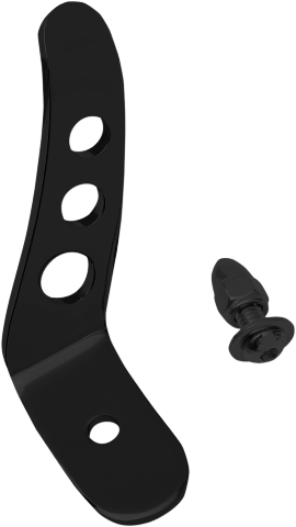 Drag Specialties Black Easy Find Kickstand Extension 2007-2024 Harley Touring