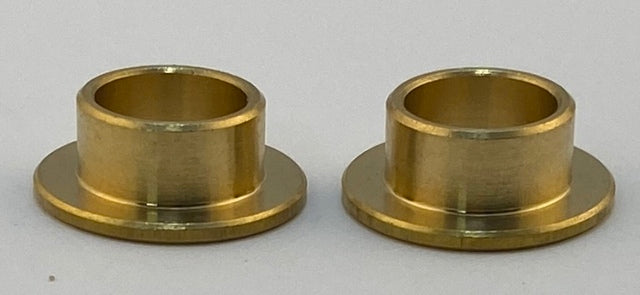 Drag Specialties Pair Brass Kickstand Bushings for 1989-2024 Harley Davidson