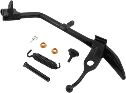 Drag Specialties Black Complete Kickstand Kit for 2007-2017 Harley Softail FXST