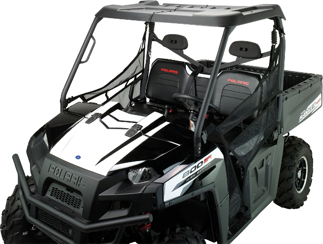 Moose Utility UTV Black 2 Seater Roof 2010-2019 Polaris Ranger 1028 570 700 800