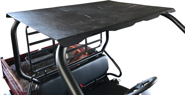 Moose One Piece Utv Side by Side Roof for 2005-2022 Kawasaki Mule 600 SX 610