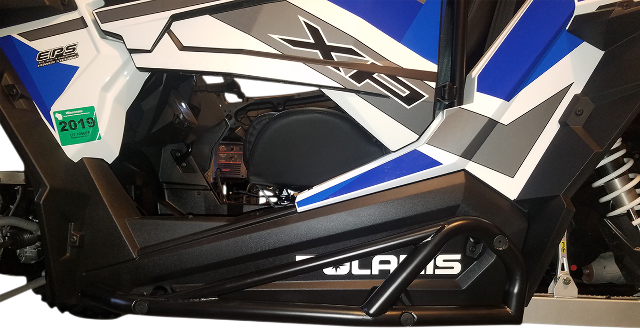Moose Racing Black UTV Side By Side Nerf Bars for 15-19 Polaris RZR XP 900 1000