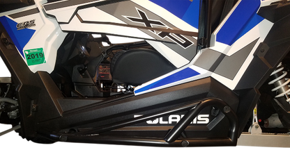 Moose Racing Black UTV Side By Side Nerf Bars for 15-19 Polaris RZR XP 900 1000