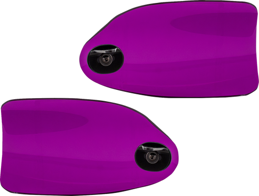Klock Werks Purple Kolor Flare Hand Guards for 14-25 Indian Challenger Chieftain