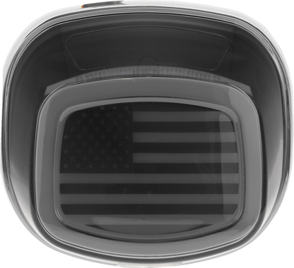 Kuryakyn LED Smoke Tracer Flag Taillight fits 1999-2022 Harley Touring Dyna