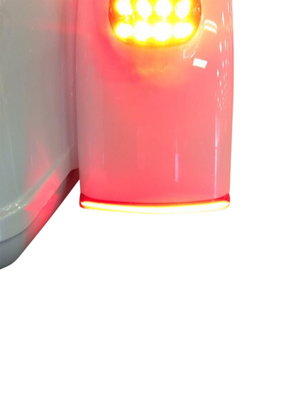 Custom Dynamics ProBEAM Low Profile Red LED Fender Lights 2011-2024 Harley Trike