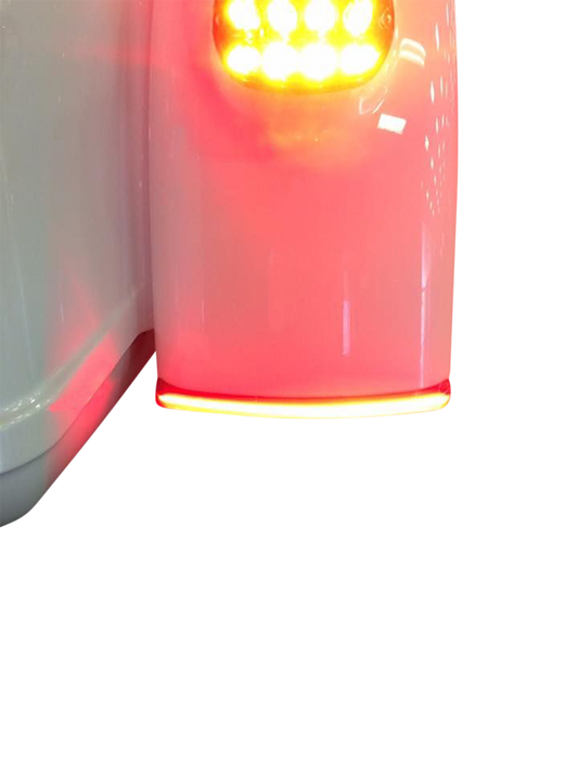 Custom Dynamics ProBEAM Low Profile Red LED Fender Lights 2011-2024 Harley Trike