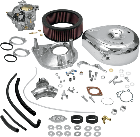 S&S Super E 1 7/8" Carburetor Manifold Kit for 84-91 Harley Dyna Touring Softail