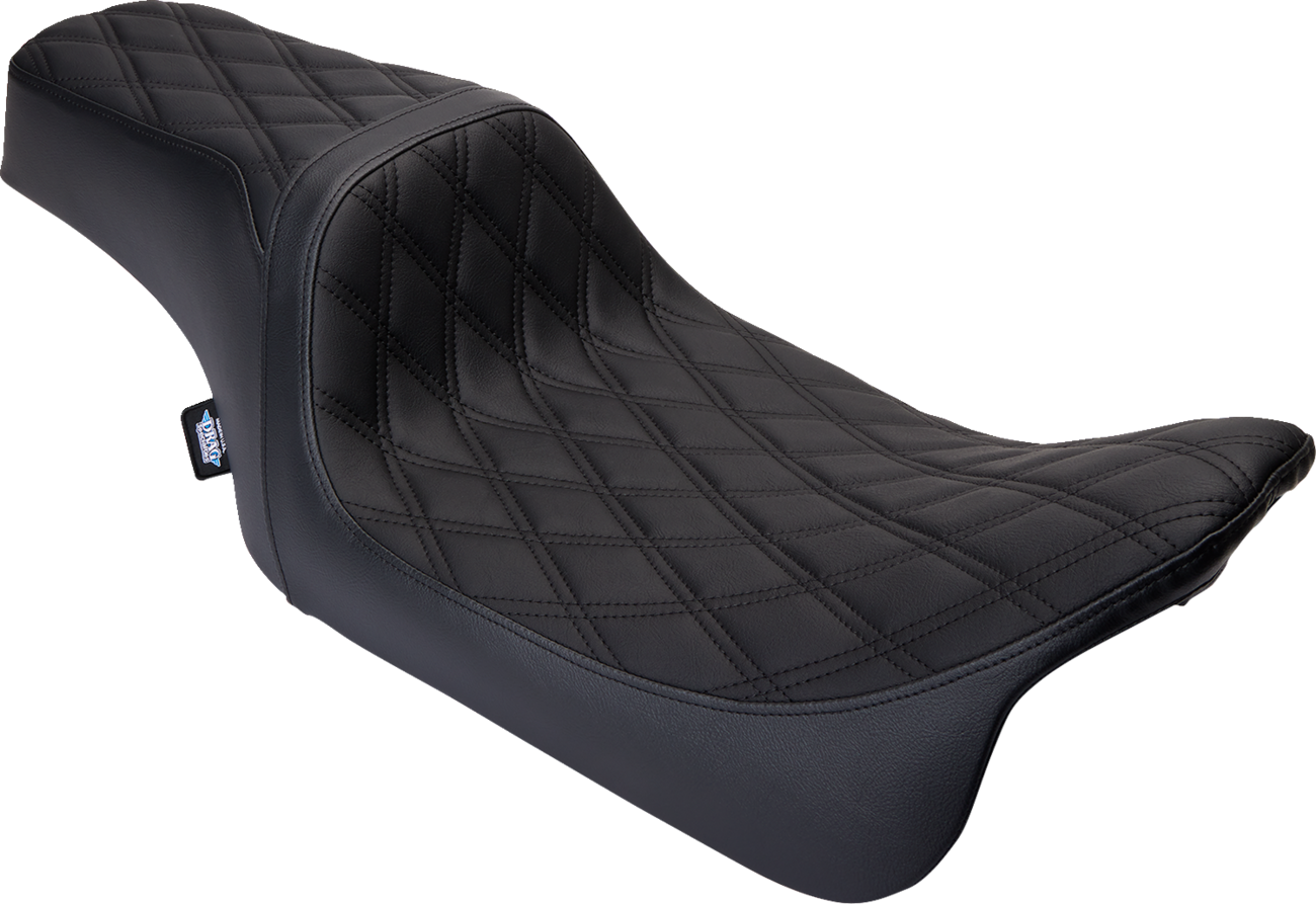 Drag Specialties Predator Diamond Seat fits 2008-2024 Harley Touring FLHT FLHX