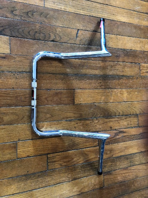 La Choppers Chrome 1 1/4" Prime 13" Ape Handlebars for 96-19 Harley Touring FLHT