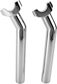 Drag Specialties 8.5" Chrome Motorcycle Handlebar Pullback Risers fits Harley