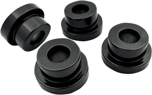 La Choppers Black 5 Degree Angled Riser Bushing Kit 79-17 Harley Dyna Softail XL