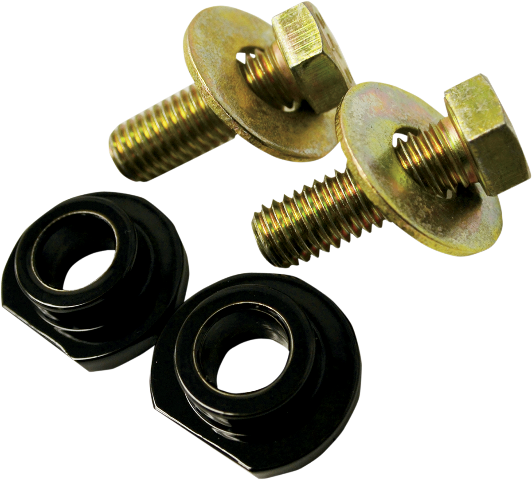 La Choppers Black Handlebar Riser Adapter Kit 2011-13 Harley Davidson Blackline