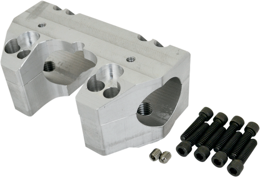 La Choppers 1.5" Handlebar Riser Clamp Kit 08-13 Harley Davidson Touring FLHR