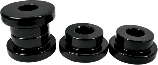 La Choppers Black Solid Riser Bushing Kit 84-17 Harley Dyna Softail Sportster