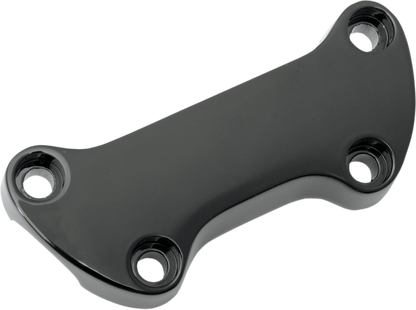 Drag Specialties 1" Black Handlebar Clamp 99-17 Harley Dyna Touring Softail XL
