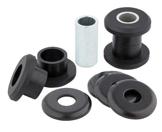 Arlen Ness Black Poly Handlebar Riser Bushing Kit fits 1984-2026 Harley Touring