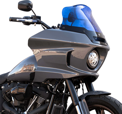 Klock Werks Kolor Flare 8" Blue Windshield 2022-2024 Harley Softail Low Rider ST