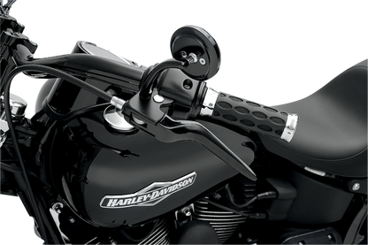 Drag Specialties Gloss Black Lever Set for 96-17 Harley Dyna Touring Softail
