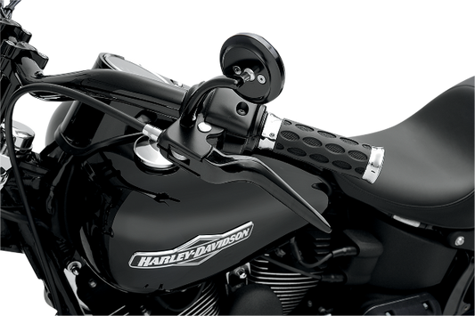 Drag Specialties Gloss Black Lever Set for 96-17 Harley Dyna Touring Softail