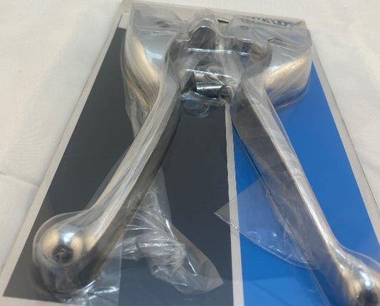 Drag Specialties Chrome Handlebar Hand Lever Set for 14-16 Harley Touring FLHX