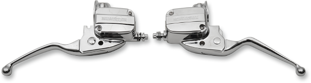 Drag Specialties Chrome Hydraulic Lever Set fits 14-16 Harley Touring FL