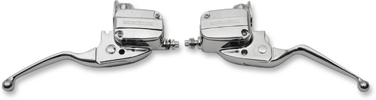 Drag Specialties Chrome Hydraulic Lever Set fits 14-16 Harley Touring FL