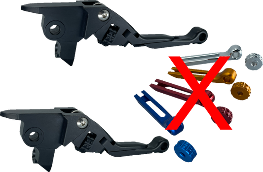 PSR Adjustable Anthem Pro Handlebar Hand Lever Set for 1996-2017 Harley Davidson