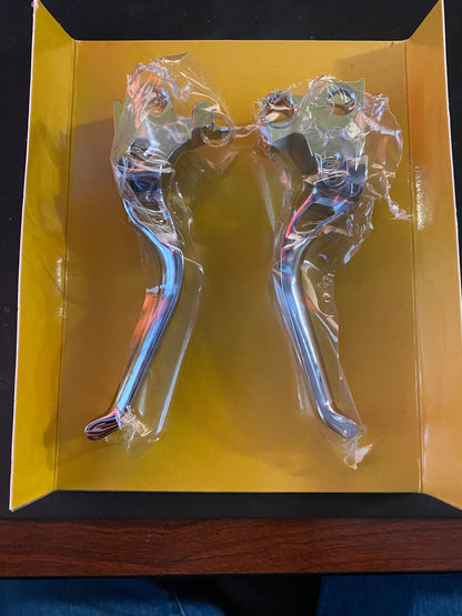 Arlen Ness Chrome Method Hand Clutch & Brake Lever fits 1996-2017 Harley 530-020