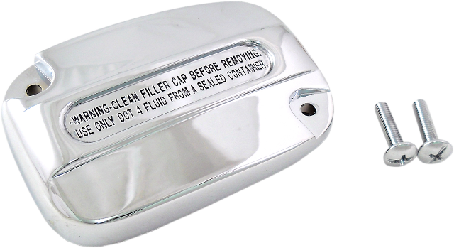 Drag Specialties Chrome Clutch Master Cylinder Cover fits 2017-20 Harley Touring