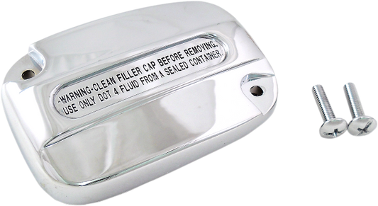 Drag Specialties Chrome Clutch Master Cylinder Cover fits 2017-20 Harley Touring