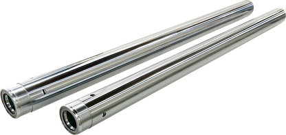 Drag Specialties 49mm 25.75" Chrome Fork Tubes for 2018-2025 Harley Softail M8
