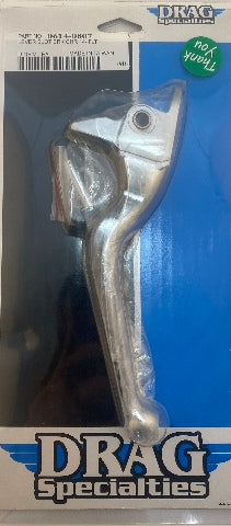 Drag Specialties Chrome Slotted Wide Blade Brake Lever 14-16 Harley Touring FL