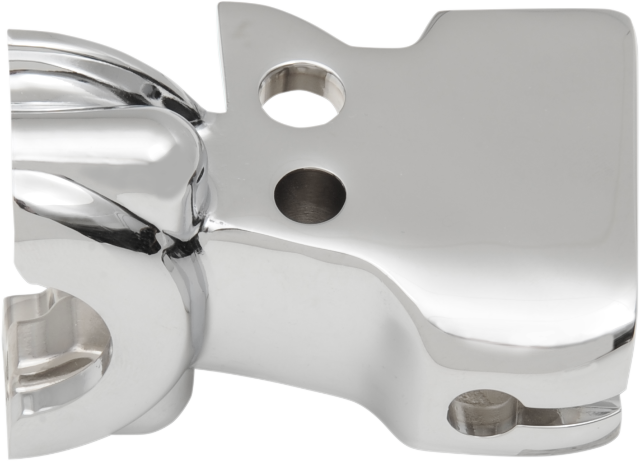 Drag Specialties Chrome Clutch Lever Perch Bracket 2008-2017 Harley FLHT FLSTF