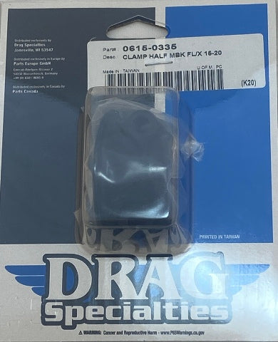Drag Specialties Clutch & Brake Control Clamp Halves 2018-2024 Harley Softail