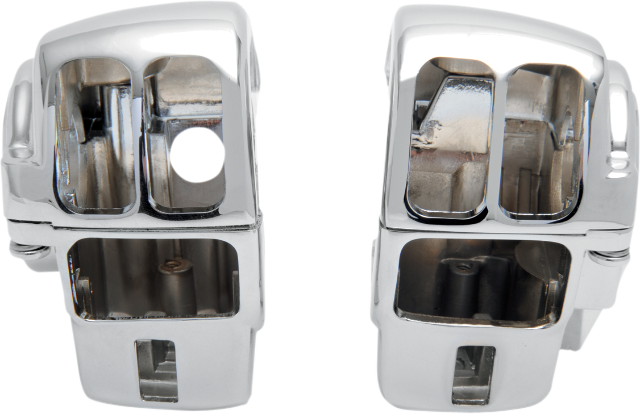 Drag Specialties Chrome Handlebar Switch Housing Assembly 08-13 Harley Touring