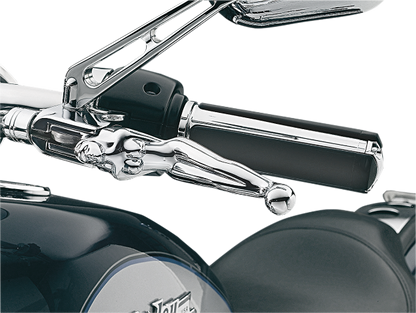Kuryakyn 1049 Chrome Silhouette Handlebar Lever Set fits 1996-17 Harley Davidson