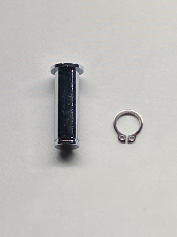 Drag Specialties Chrome Single Clutch Pivot Pin fits 2008-2020 Harley Touring