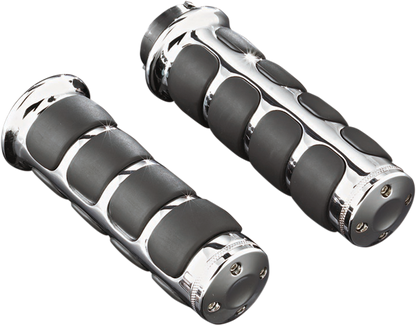 Kuryakyn 6235 ISO 1" Motorcycle Grips 84-19 Kawasaki Suzuki Yamaha