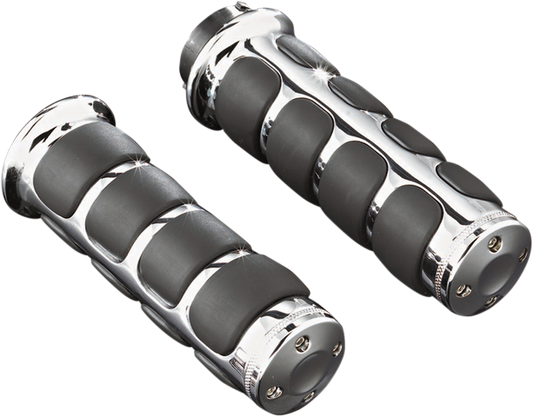Kuryakyn 6235 ISO 1" Motorcycle Grips 84-19 Kawasaki Suzuki Yamaha