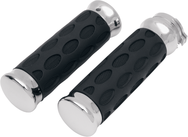 Drag Specialties Hotop 1" Handlebar Hand Grips for 1980-2022 Harley Davidson