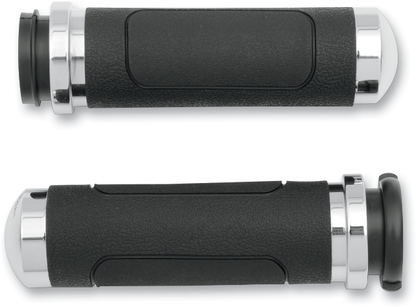Avon Polished TBW V-Cruiser 1-5/8" Hand Grips 2008-2024 Harley Touring Softail