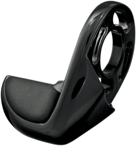 Kuryakyn 6319 Black Throttle Palm Right Handlebar ISO Grip Rest Harley Davidson