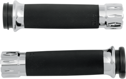 Avon Rival TBW 1" Handlebar Hand Grips 2008-2024 Harley Softail Touring Dyna