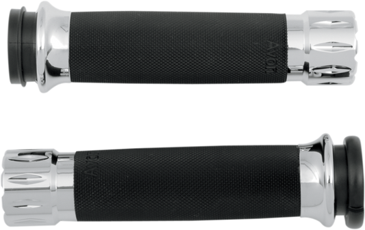 Avon Rival TBW 1" Handlebar Hand Grips 2008-2024 Harley Softail Touring Dyna